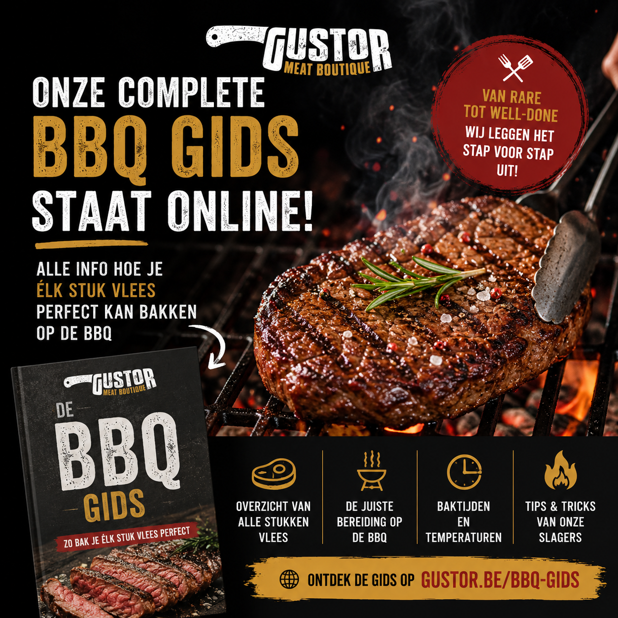 🥇 🔥 De BBQ Gids: zo bak je élk stuk vlees perfect